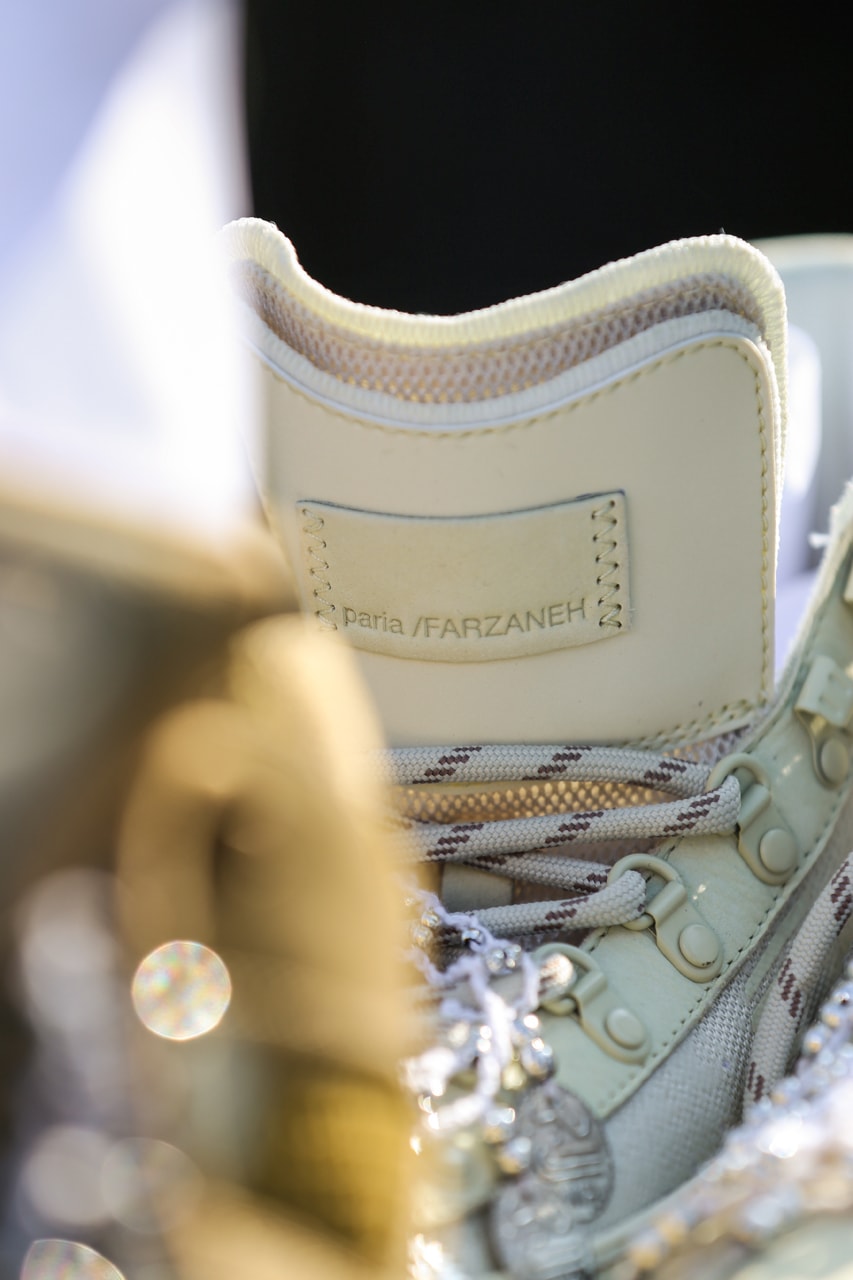 Paria Farzaneh x Converse Pro Leather X2 Spring/Summer 2021 "Number 6" London Fashion Week Show Release Information Closer Look Collaboration First Look Unveiling Menswear Technical Footwear Basketball Shoe Heritage Cons