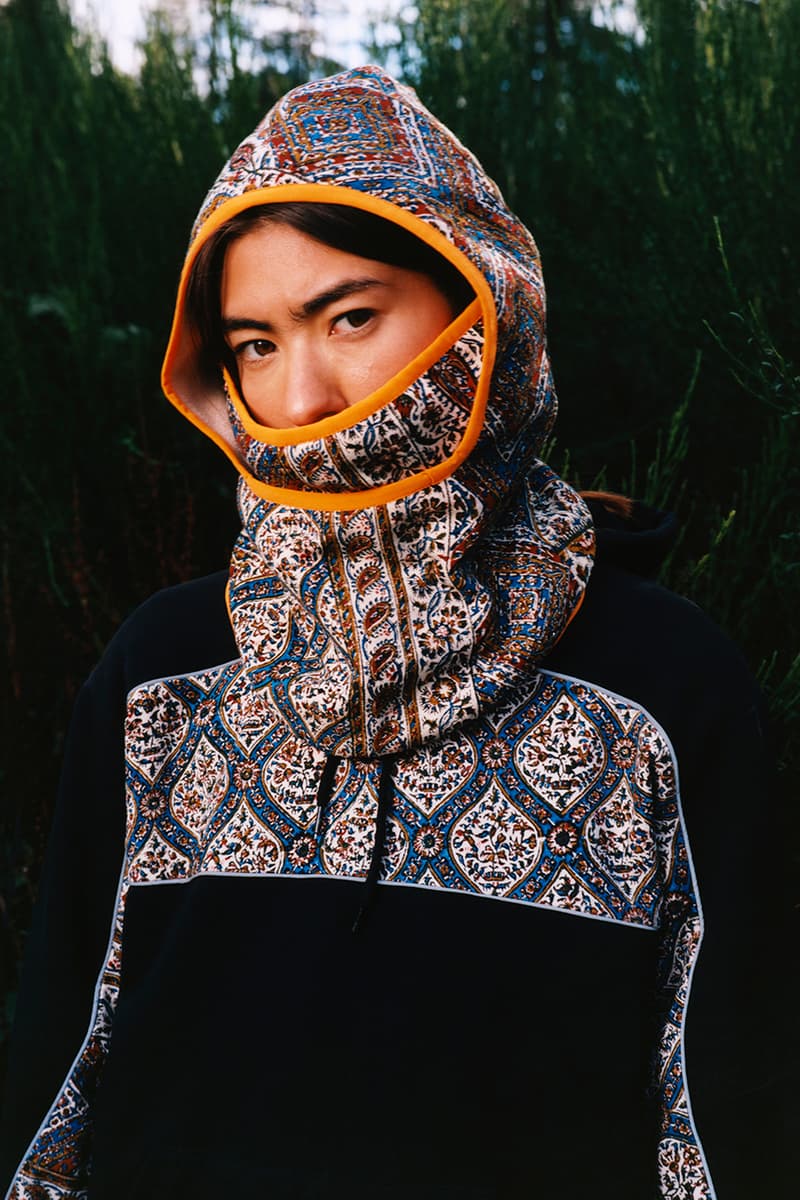 paria farzaneh fall winter 2020 editorial thermore gore tex traditional iranian prints buy cop purchase release information