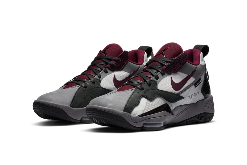 paris saint germain psg jordan brand air zoom renegade CZ3957 001 black bordeaux white metallic gold 92 light graphite neutral grey DA2554 006 official release date info photos price store list buying guide