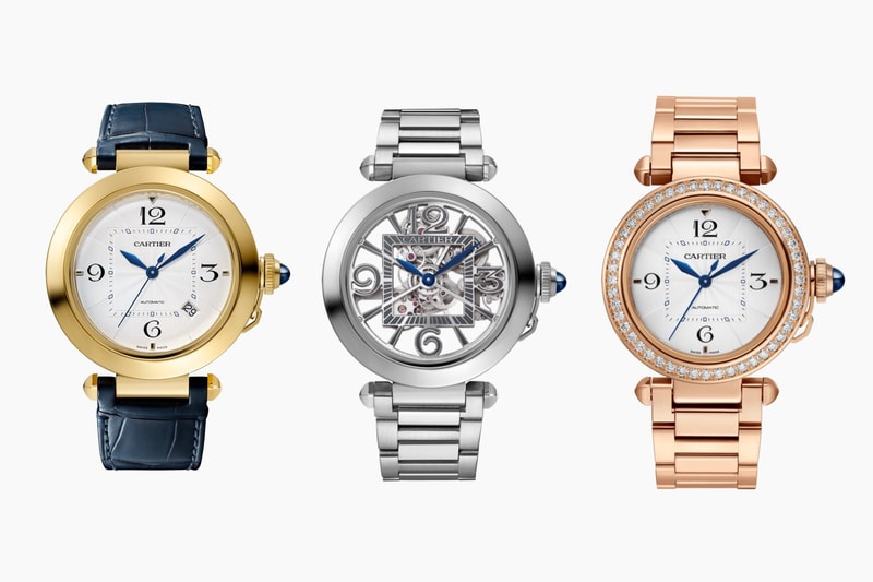 Pasha de Cartier 2020 Release Yellow Pink White Gold