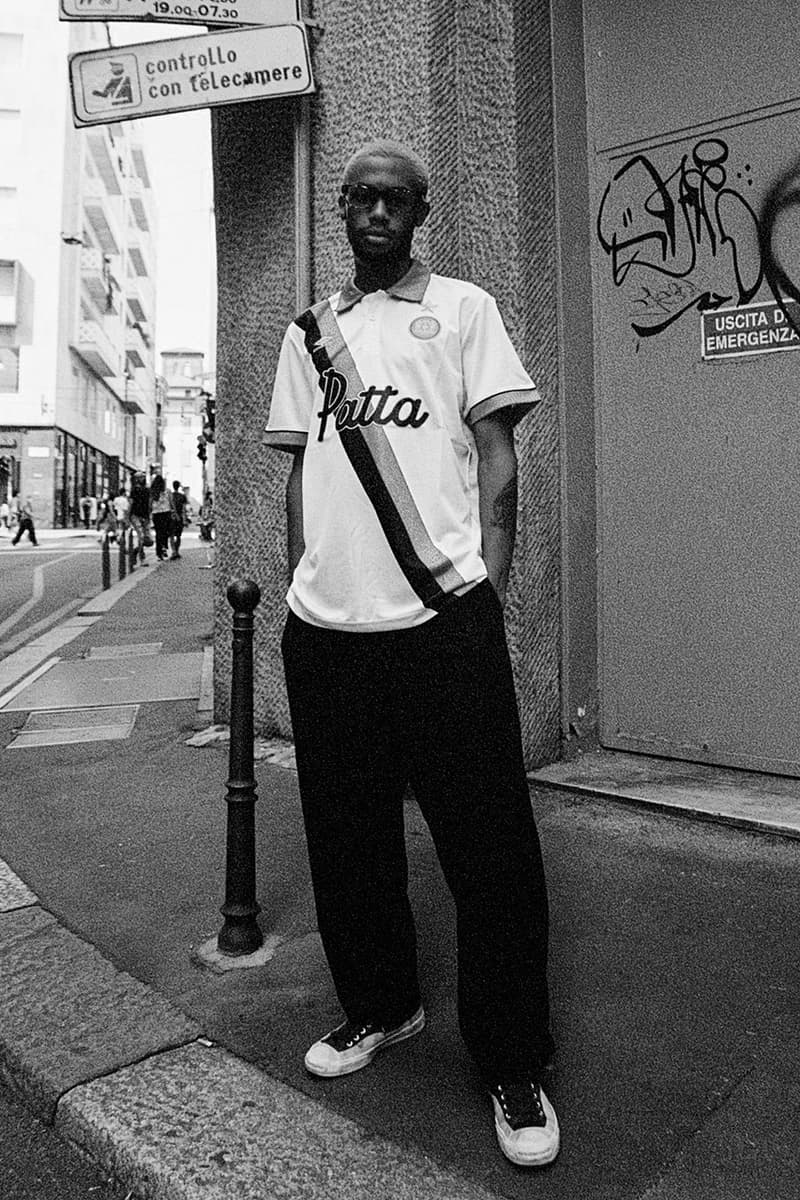 patta Inter Milan 1993 94 season Uefa cup away kit white blue sash release information