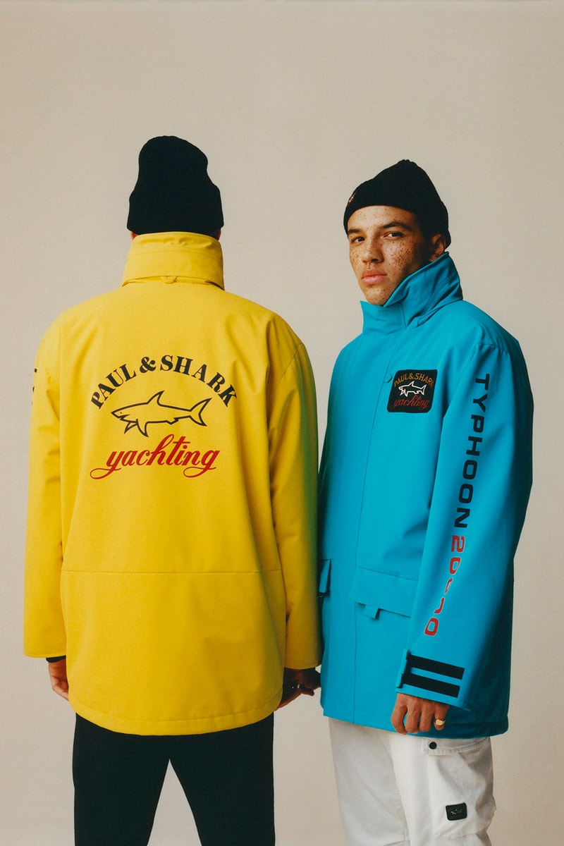 Paul&Shark Typhoon 20000 Jacket Capsule Release Antonia Sweater Hoodie Santino Le Saint