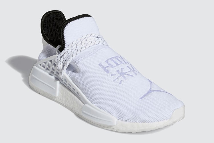 Pharrell x adidas NMD Hu Appears in Etherial White Colorway