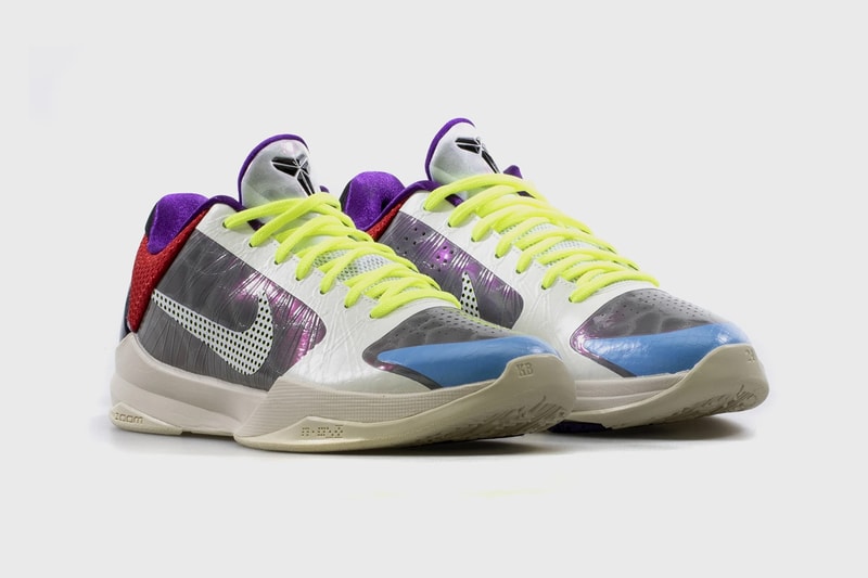 pj tucker nike basketball kobe 5 protro pe grey white multicolor purple red blue yellow CD4991 004 official release date info photos price store list buying guide
