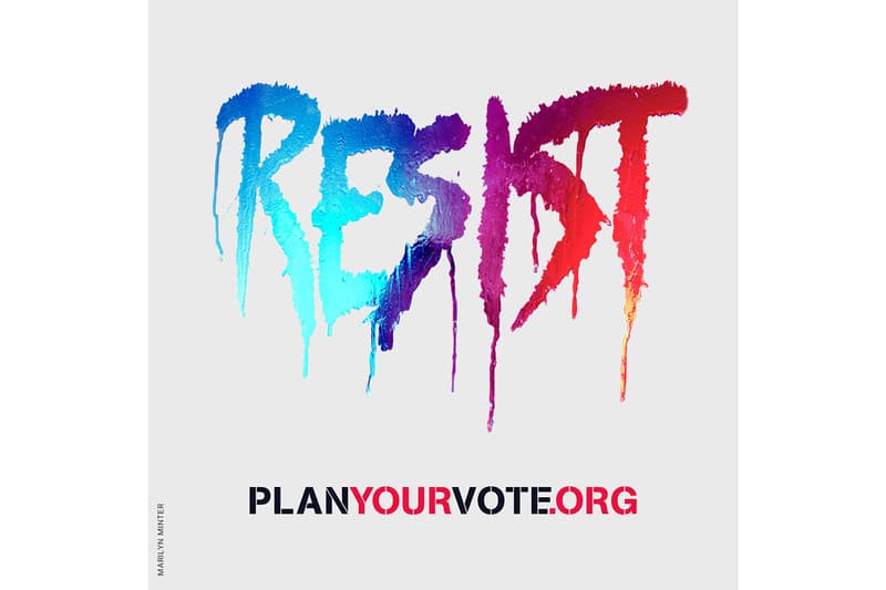 Plan Your Vote Art Initiative Free Advocacy Images hank willis thomas marilyn minter robert longo photographs free library Wangechi Mutu Calida Garcia Rawles