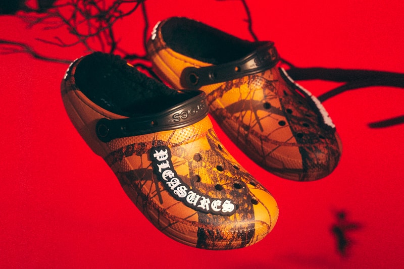 Pleasures Crocs Classic Lined Mossy Oak Blaze Clog Release Info Buy Price Orange