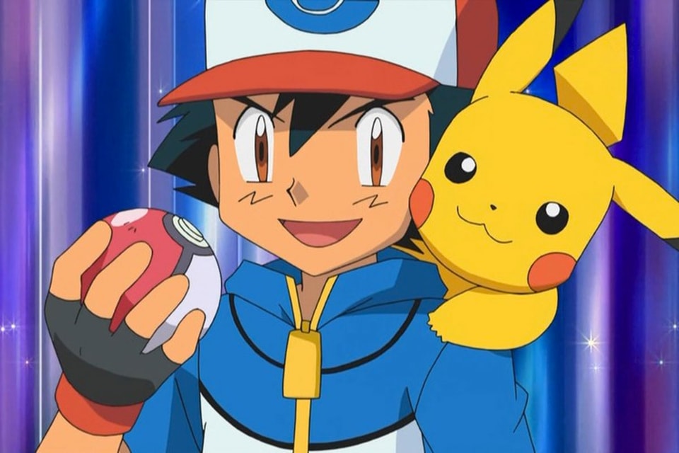 Ash in anime pokémon sword and shield! 