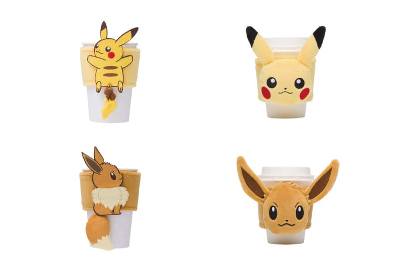 Pokemon Pikachu Sweet Eevee Coffee Sleeve Info Hypebeast