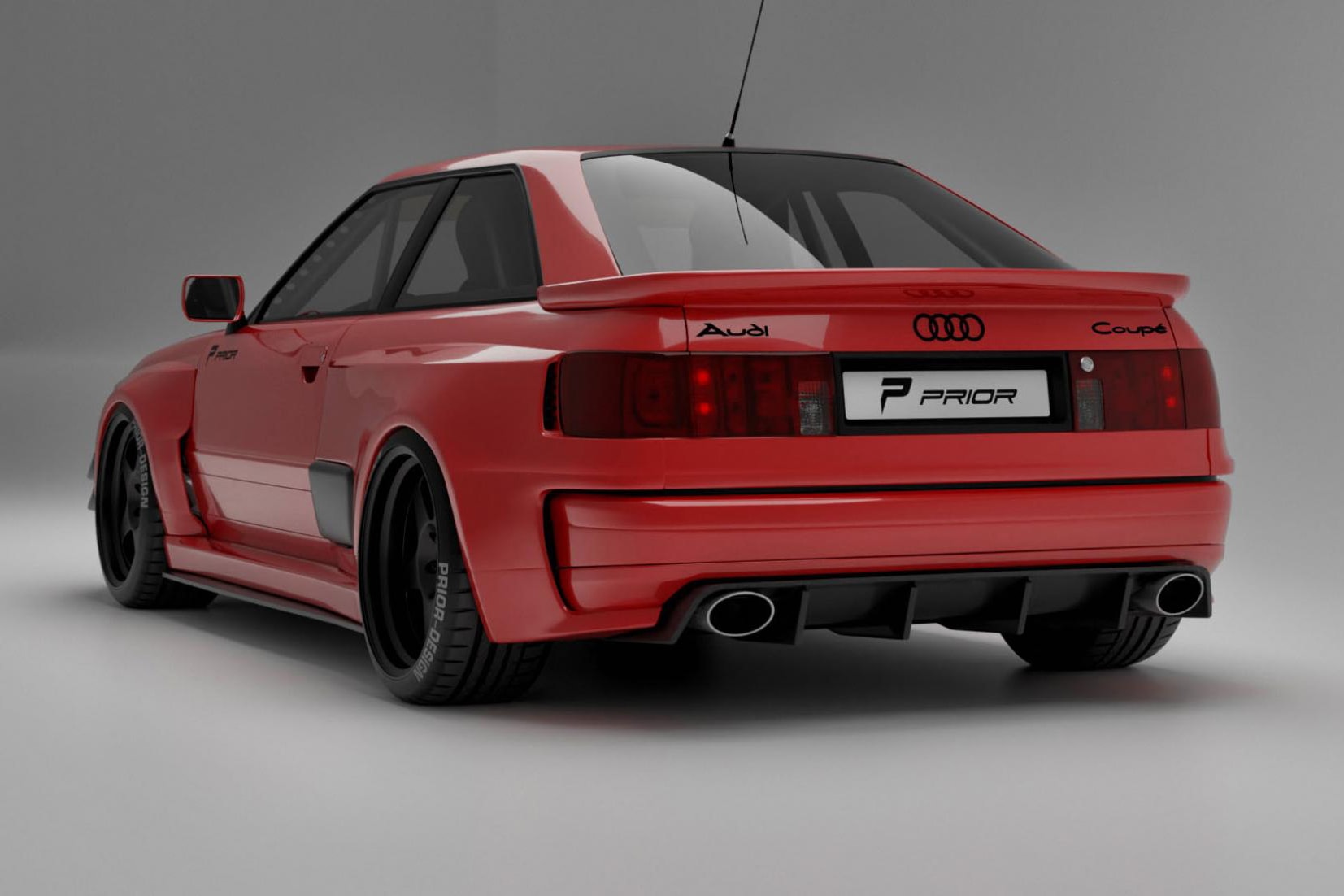 Prior Design Audi Coupé B3 1988 German Automotive Performance Car Rally Cars Tuning Wide Bodykit Custom Limited Edition Motorsports 