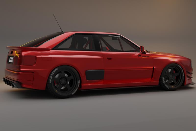 Prior Design Audi Coupé B3 1988 German Automotive Performance Car Rally Cars Tuning Wide Bodykit Custom Limited Edition Motorsports