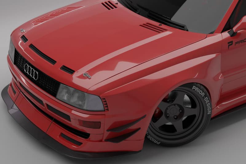 Prior Design Audi Coupé B3 1988 German Automotive Performance Car Rally Cars Tuning Wide Bodykit Custom Limited Edition Motorsports