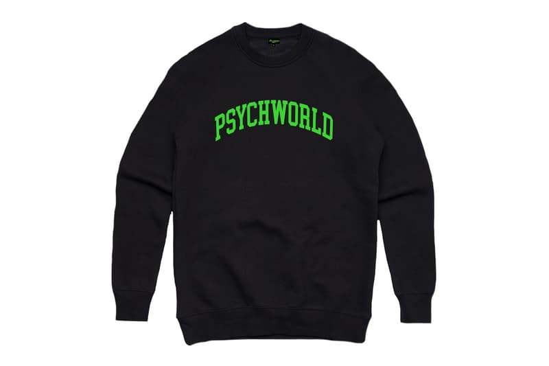 Psychworld Fall 2020 Release Date Buy Price Info Blasted Fitted Zip Up Sweater Crewneck T shirt 