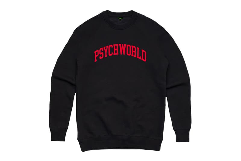 Psychworld Fall 2020 Release Date Buy Price Info Blasted Fitted Zip Up Sweater Crewneck T shirt 