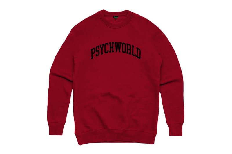 Psychworld Fall 2020 Release Date Buy Price Info Blasted Fitted Zip Up Sweater Crewneck T shirt 