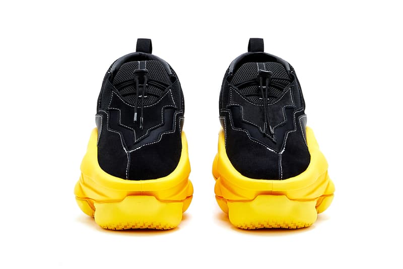 Pyer Moss Sculpt Sneaker First In-House Design Footwear Shoe Drop Release Date Kerby Jean-Raymond Black Yellow Avant Garde Designer