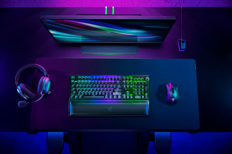 razer gaming pc peripherals keyboard mouse headphones wireless blackshark deathadder blackwidow v2 v3 pro