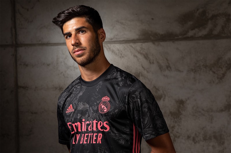 Real Madrid 2020 2021 third kit release information black grey art inspired release