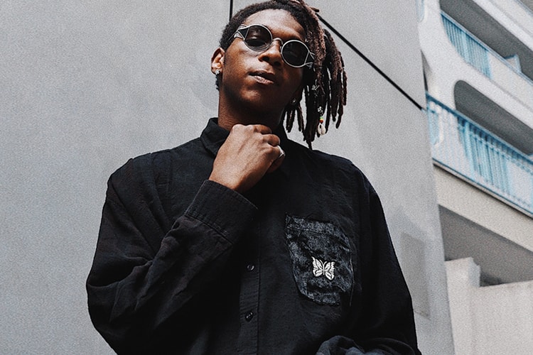 Rebuild by Needles Prepares a Limited Black Dyed 7 Cuts Flannel Shirt