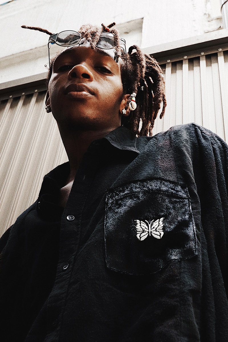 Rebuild by Needles 7 Cuts Flannel Shirt NUBIAN Exclusive Release Info Black papillon 
