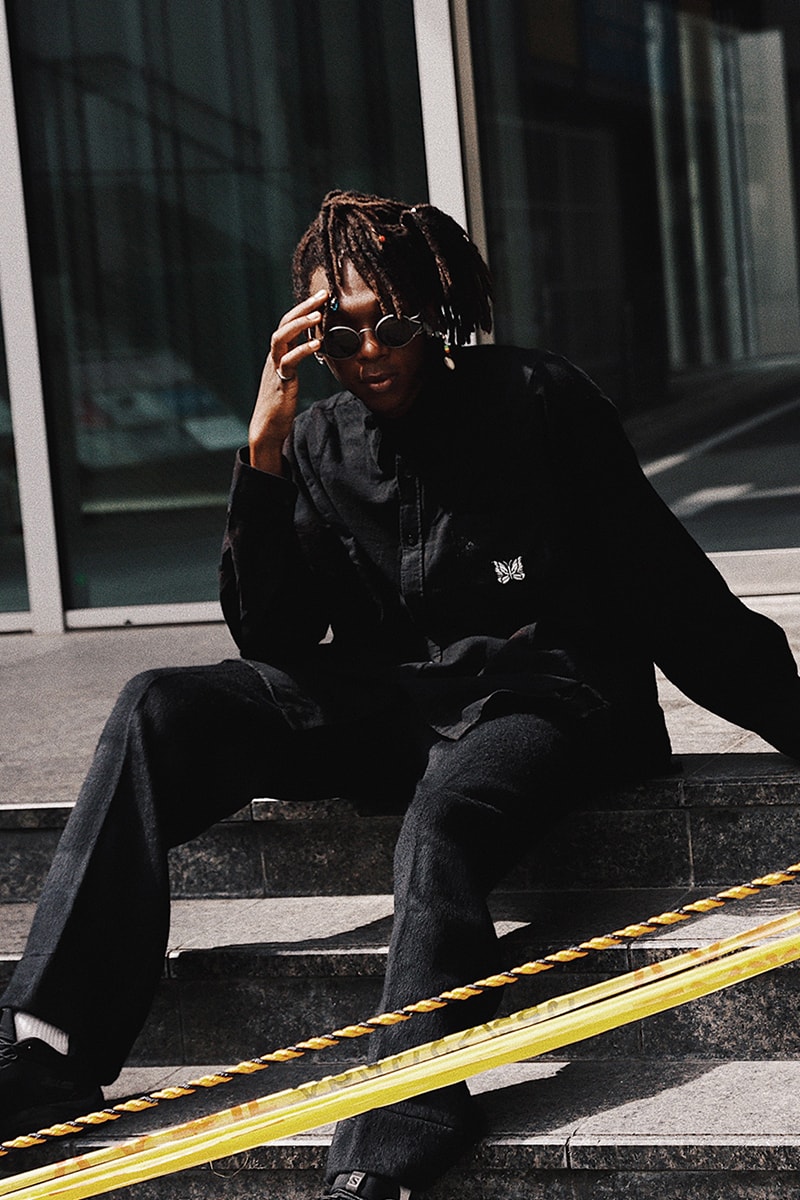 Rebuild by Needles 7 Cuts Flannel Shirt NUBIAN Exclusive Release Info Black papillon 