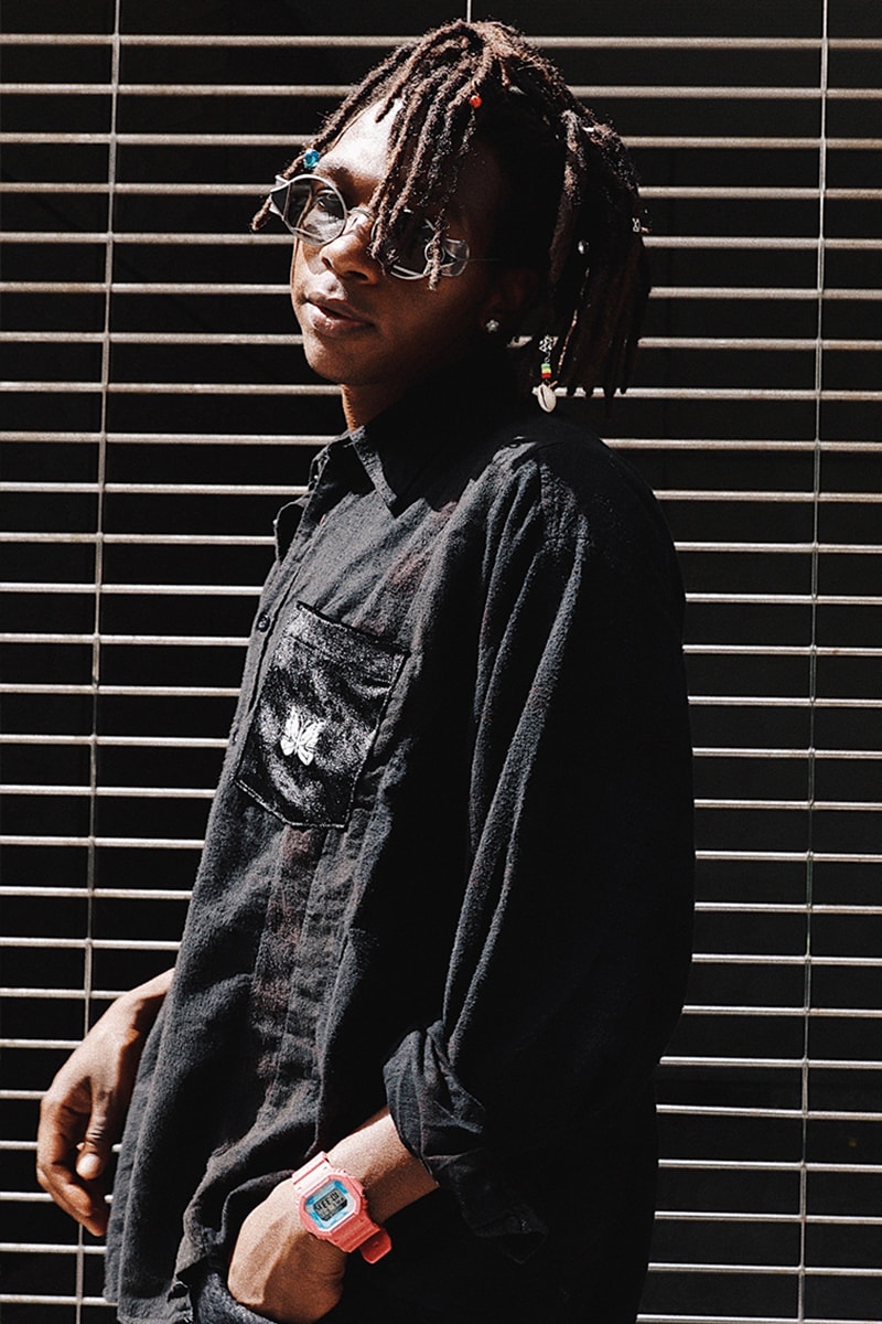 Rebuild by Needles 7 Cuts Flannel Shirt NUBIAN Exclusive Release Info Black papillon 