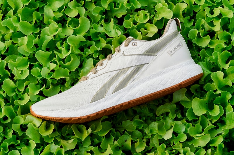 Reebok Forever Floatride GROW shoes sneakers footwear kicks trainers runners plant castor beans eucalyptus tree algae real rubber trees