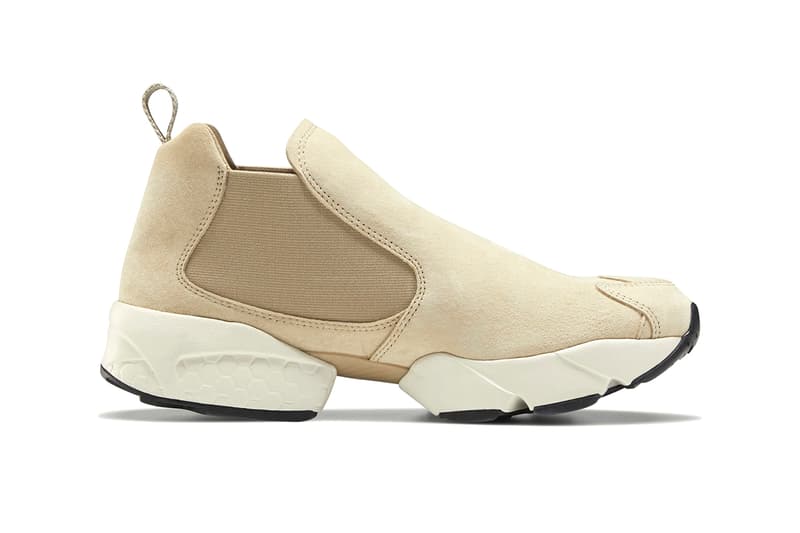 Reebok Instapump FV0393 FV0394 FV9203 Fury Chelsea Boot Sneaker Womens Release Information Hybrid Shoe Design Footwear Drop Info Formal Leather Nubuck Vector Webbing UTILITY BEIGE / ALABASTER / BLACK COOL SHADOW / COLD GREY 2 / REEBOK RUBBER GUM-02