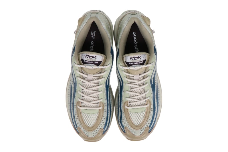 Reebok Pump Paris Boulder Brown shady gray khaki fy3033 fy3034 the blues menswear streetwear spring summer 2020 collection ss20 kicks shoes footwear runners trainers