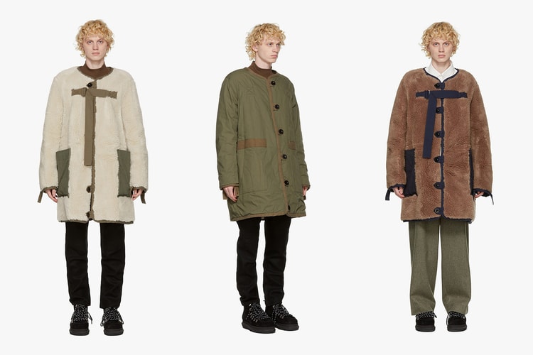 sacai Goes Reversible For Its Latest Take On The Fleece