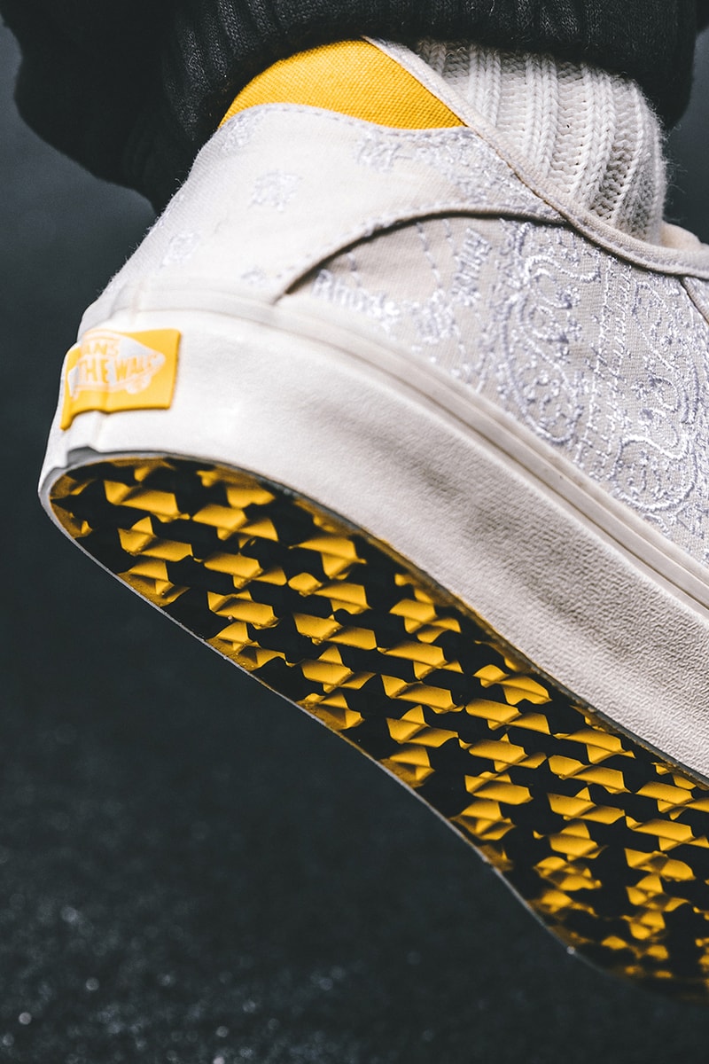 RHUDE x Vans Diamo Acer Ni Bandanan Embroidery Colorways Release Information First Look Exclusive HBX Drop Date Rhuigi Villaseñor Suede Canvas