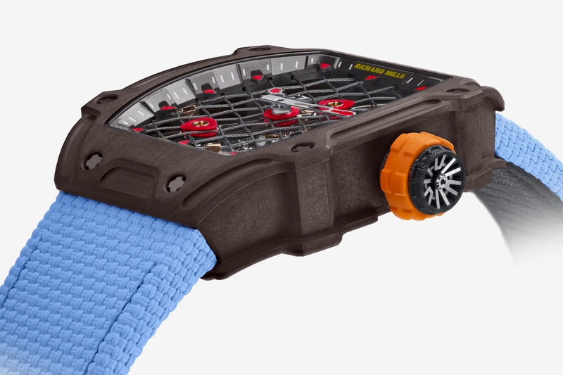 Richard Mille's Rafael Nadal RM 27-04 Tourbillon Sees a Tennis Racket Dial luxury Tennis sports elegant Audemars Piguet RM Swiss watchmaking 
