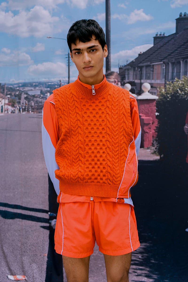 Robyn Lynch spring summer 2021 ss21 cycling ireland london fashion week details lookbook video