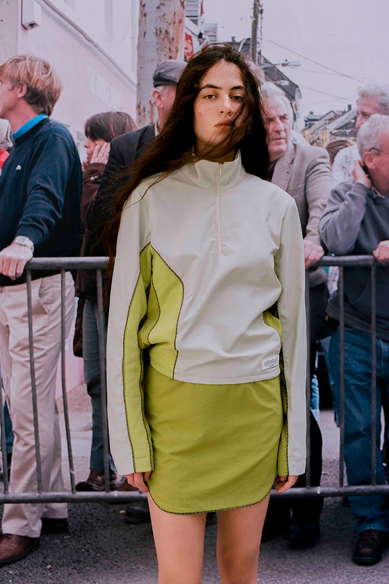 Robyn Lynch spring summer 2021 ss21 cycling ireland london fashion week details lookbook video