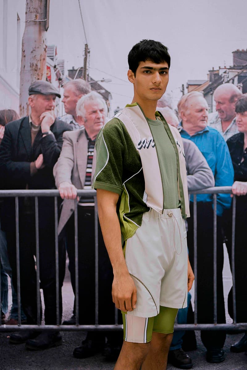 Robyn Lynch spring summer 2021 ss21 cycling ireland london fashion week details lookbook video