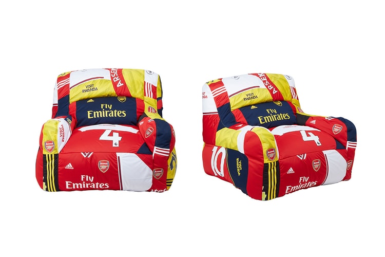 LN-CC Releases a One-of-a-Kind Chair Made From Recycled Soccer Jerseys
