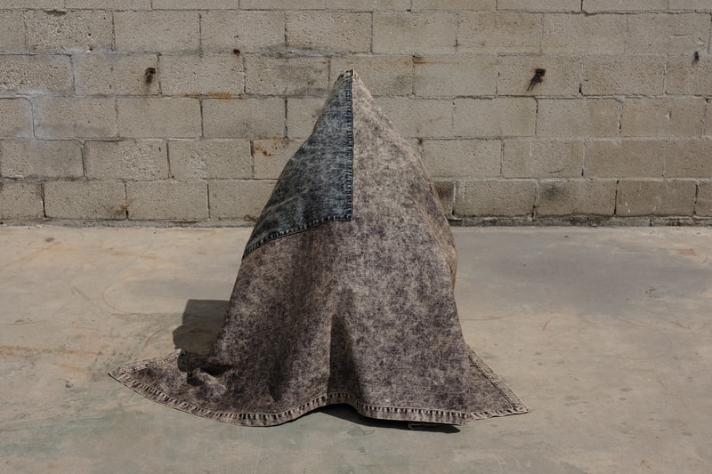 Sterling Ruby S.R. STUDIO. LA. CA. "VEIL FLAG" ACLU Paris Fashion Week Spring Summer 2021 SS21 Black White Video Limited Edition 50 Productions 