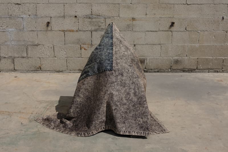 Sterling Ruby S.R. STUDIO. LA. CA. "VEIL FLAG" ACLU Paris Fashion Week Spring Summer 2021 SS21 Black White Video Limited Edition 50 Productions