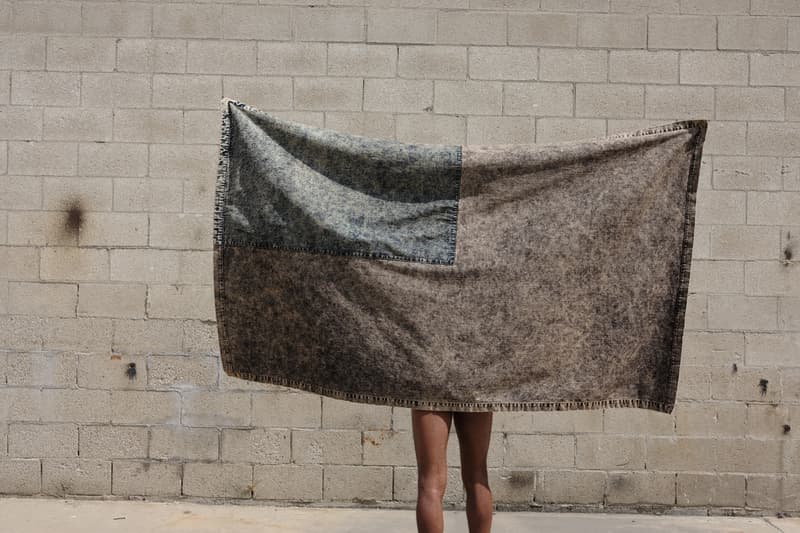 Sterling Ruby S.R. STUDIO. LA. CA. "VEIL FLAG" ACLU Paris Fashion Week Spring Summer 2021 SS21 Black White Video Limited Edition 50 Productions