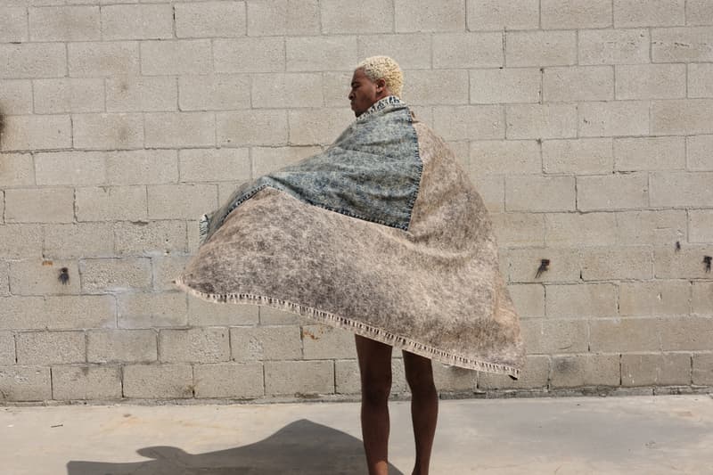 Sterling Ruby S.R. STUDIO. LA. CA. "VEIL FLAG" ACLU Paris Fashion Week Spring Summer 2021 SS21 Black White Video Limited Edition 50 Productions