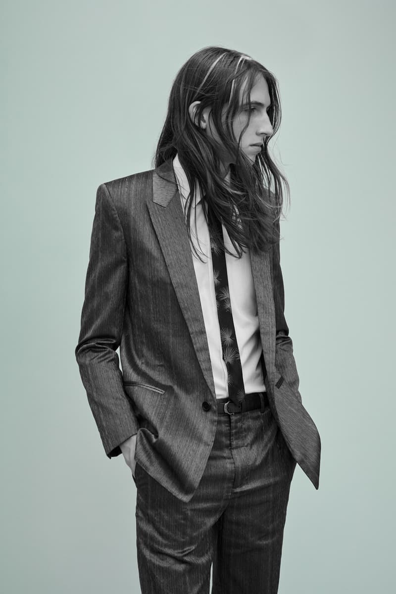 Saint Laurent Paris Spring/Summer 2021 Collection ss21 lookbook video runway show presentation slp menswear NO MATTER HOW LONG THE NIGHT IS anthony vaccarello