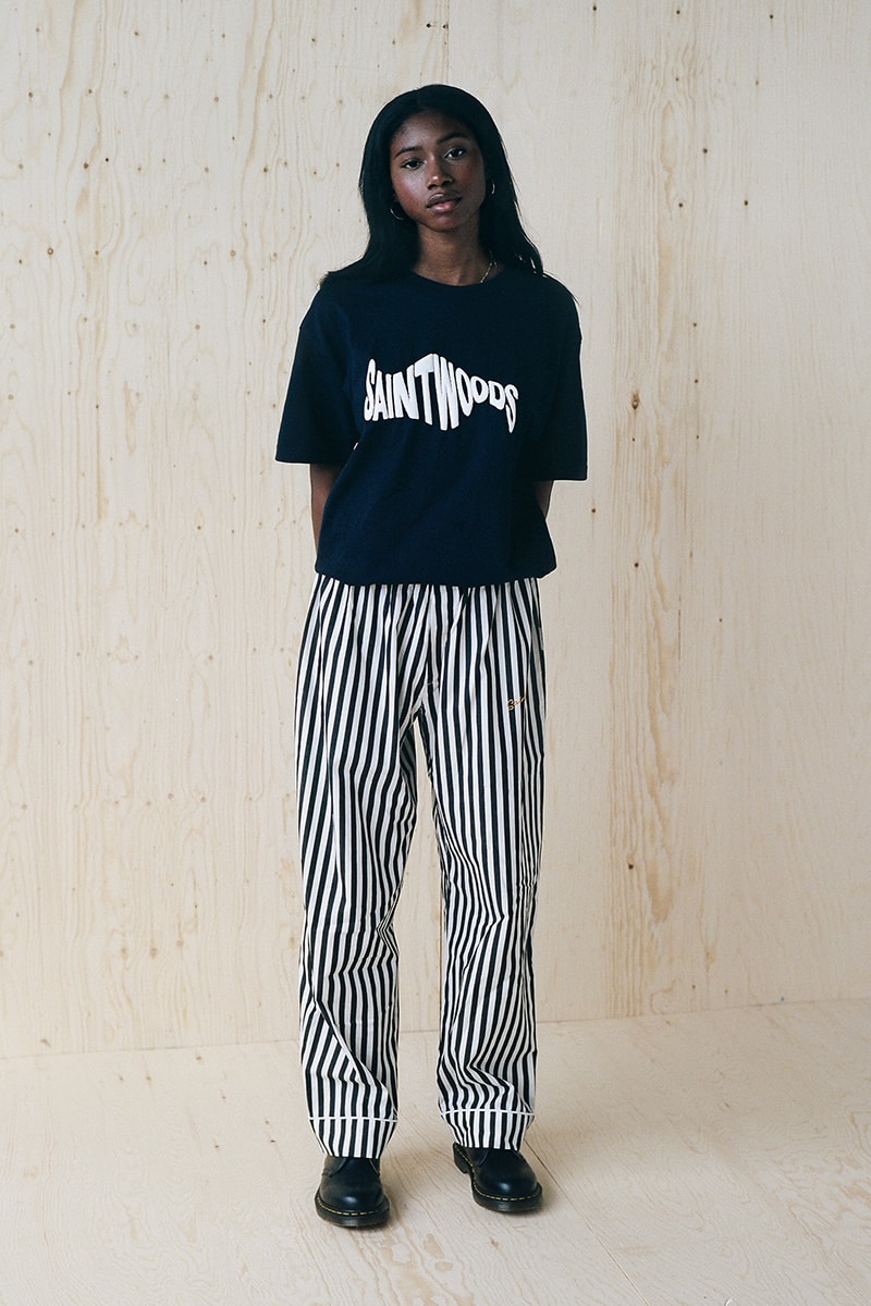 SAINTWOODS Ready to Wear SW010 Collection lookbooks menswear streetwear fall winter 2020 collection jackets pants trousers shirts helmut lang holt renfrew