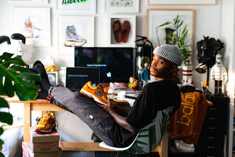 salehe bembury new balance 2002r peace be the journey orange blue 860v2 interview exclusive hypebeast official release raffle date info photos price store list buying guide 