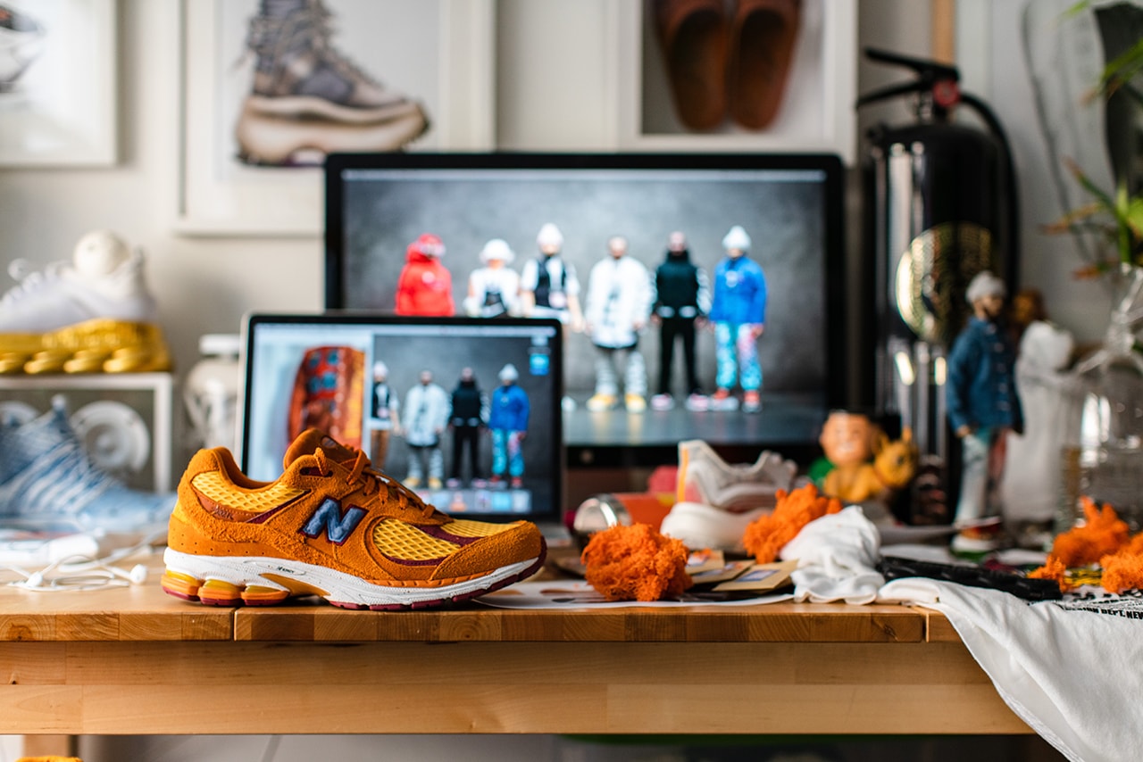 salehe bembury new balance 2002r peace be the journey orange blue 860v2 interview exclusive hypebeast official release raffle date info photos price store list buying guide 