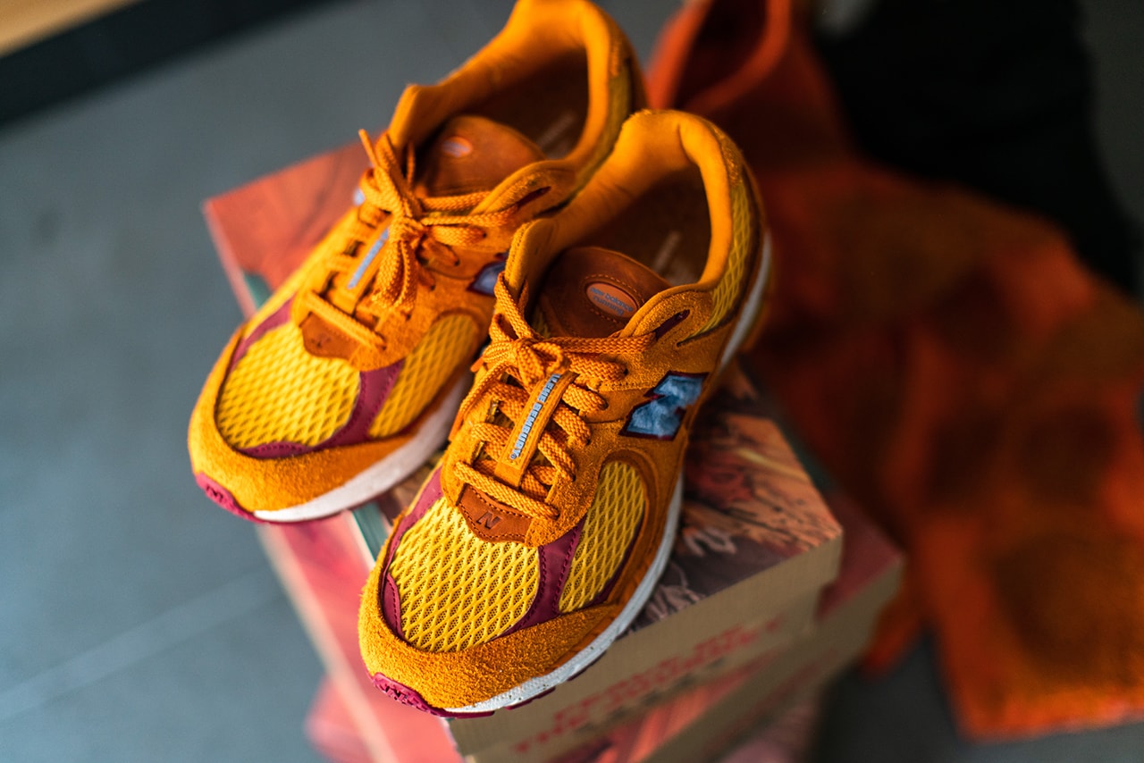 salehe bembury new balance 2002r peace be the journey orange blue 860v2 interview exclusive hypebeast official release raffle date info photos price store list buying guide