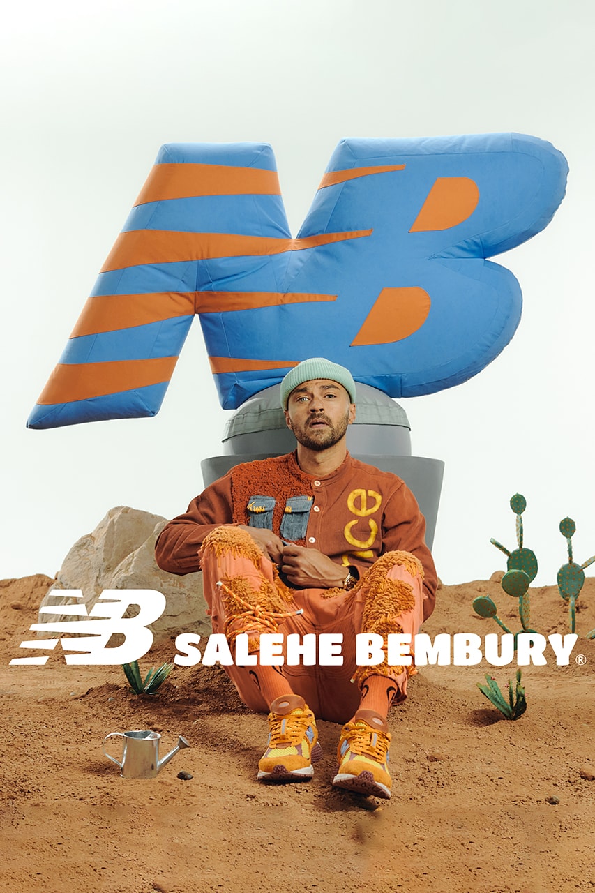 salehe bembury new balance 2002r peace be the journey orange blue 860v2 interview exclusive hypebeast official release raffle date info photos price store list buying guide
