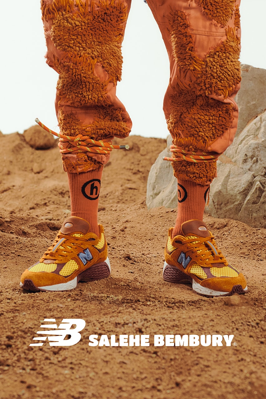 salehe bembury new balance 2002r peace be the journey orange blue 860v2 interview exclusive hypebeast official release raffle date info photos price store list buying guide 