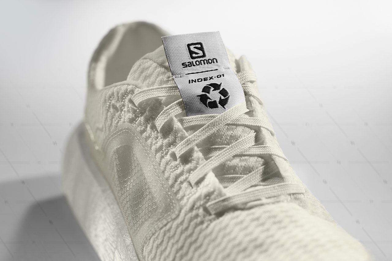 salomon performance running sneaker recyclable index.01 release information spring 2021 sustainable buy cop purchase