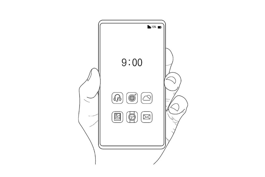 Samsung patenteia tela transparente do smartphone transparente translúcido coréia célula opaca
