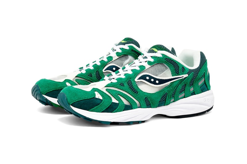 saucony grid azura 2000 fall winter 2020 fw20 orange gradient green amazon mallard denim capri blue release