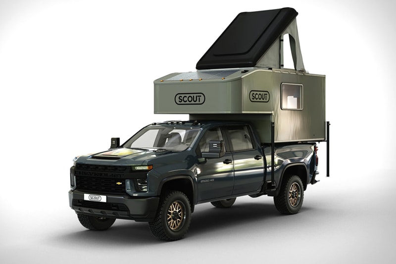 scout kenai rooftop camper camping off road grid truck pickup outdoors Washington 